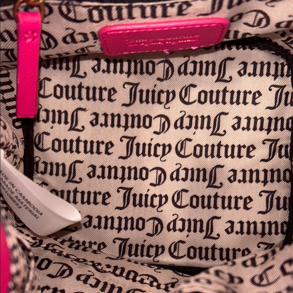 Juicy beach couture crossbody. Pink flash coloring - Picture 5 of 6
